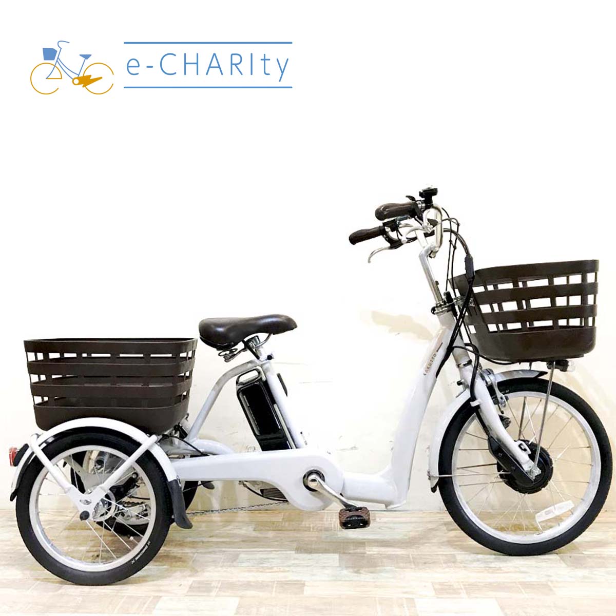 ブリヂストン ラクットワゴン グレー 20×16インチ KH117 【中古車】