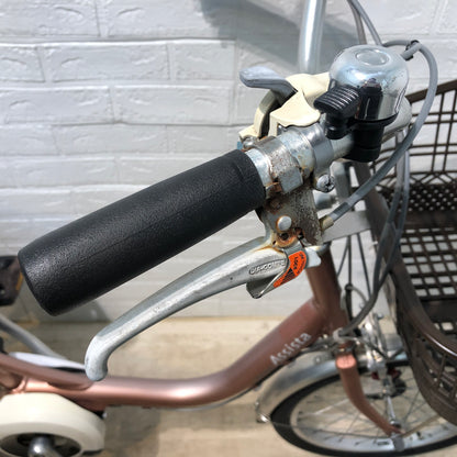 ブリヂストン アシスタワゴン ピンク 前18×後16インチ YN029 【中古車】