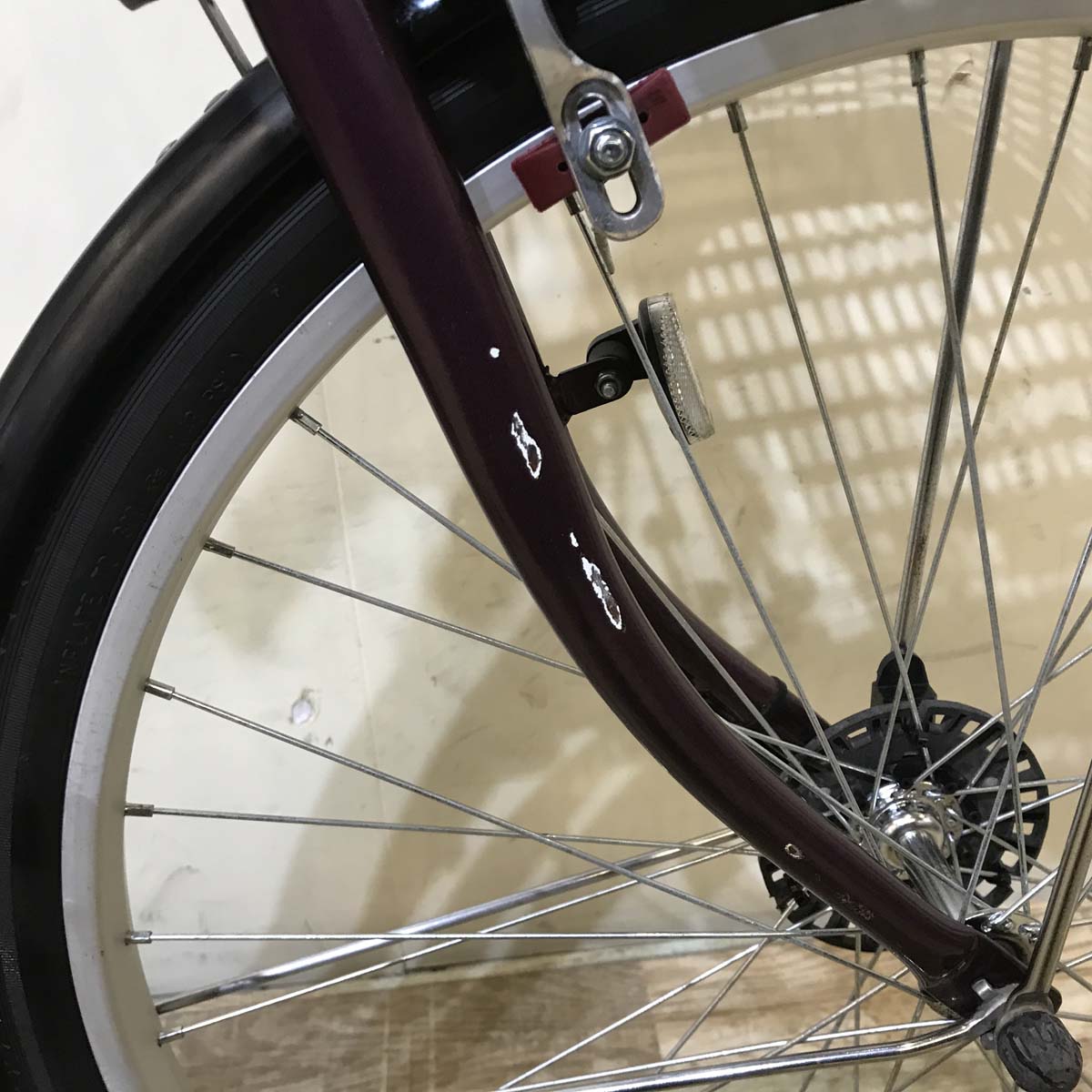 中古電動自転車 ヤマハ PAS ナチュラ S パープル 24インチ KD029