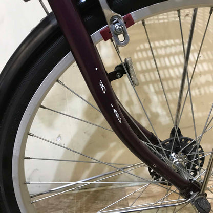 ヤマハ PAS ナチュラ S パープル 24インチ KD029【中古車】