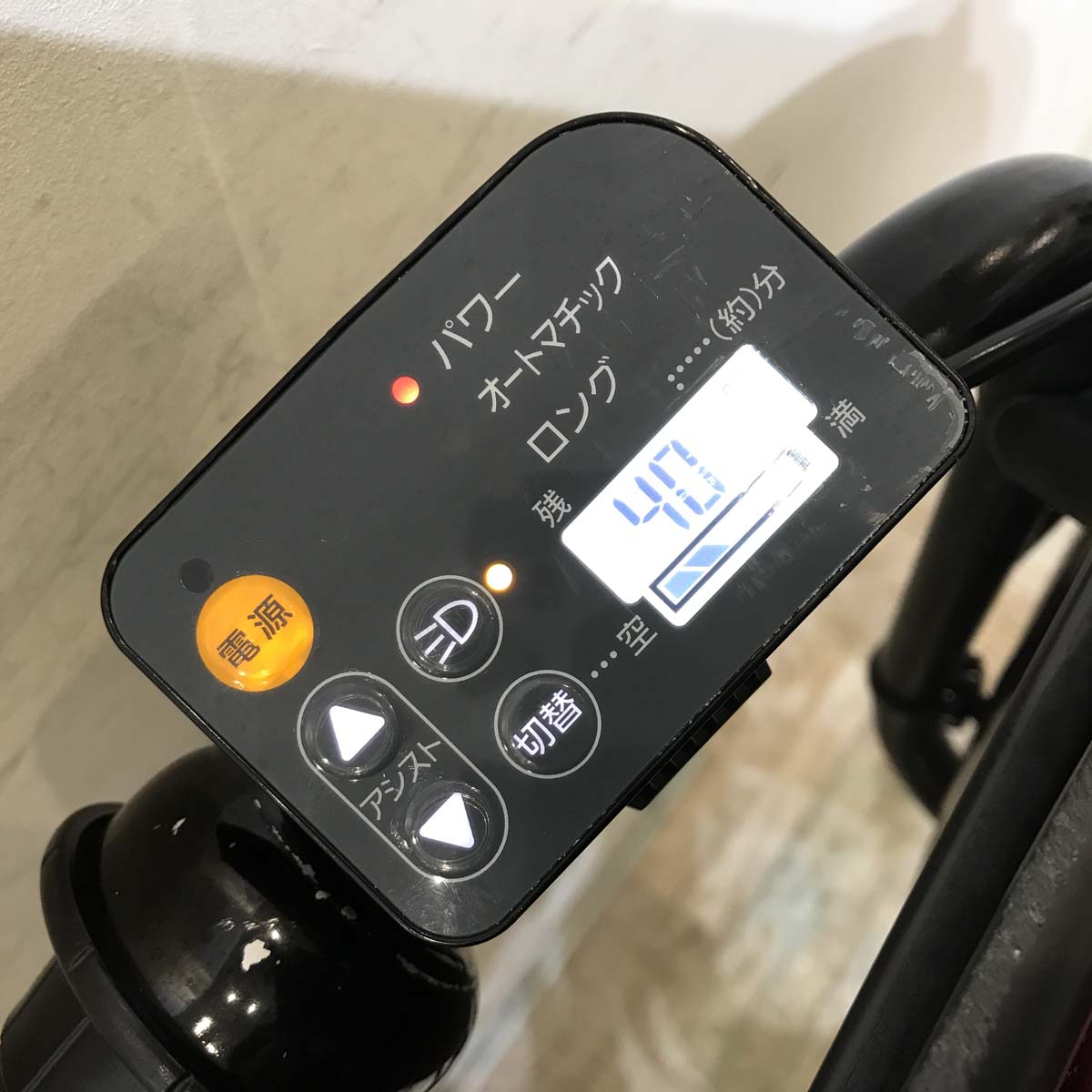 ブリヂストン bikke POLAR e ビッケ ポーラー イー レッド 20インチ KY060【中古車】