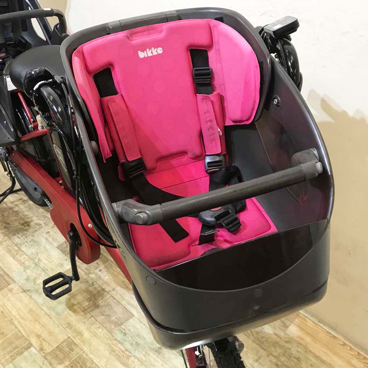 ブリヂストン bikke POLAR e ビッケ ポーラー イー レッド 20インチ KY060【中古車】