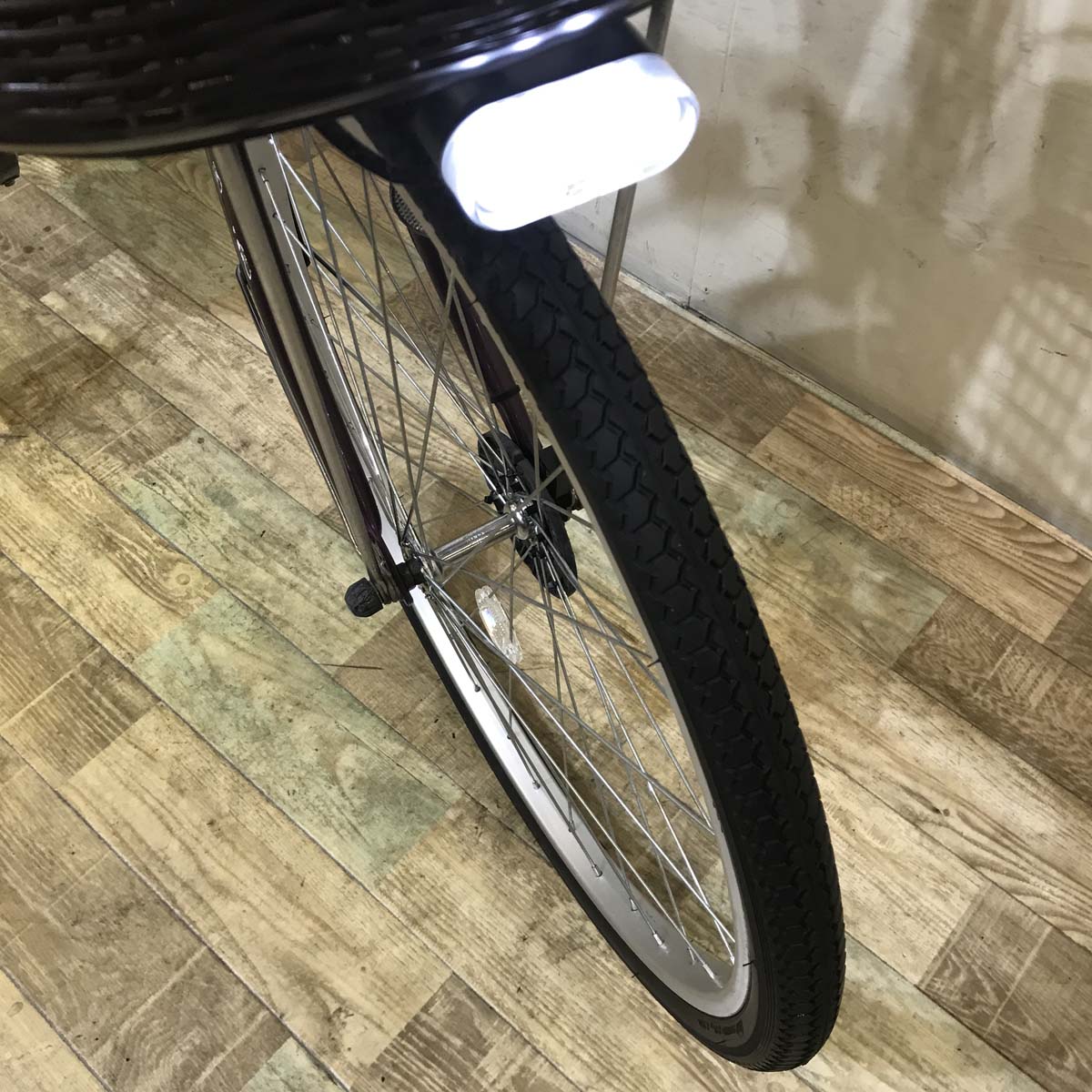 中古電動自転車 ヤマハ PAS ナチュラ S パープル 24インチ KD029