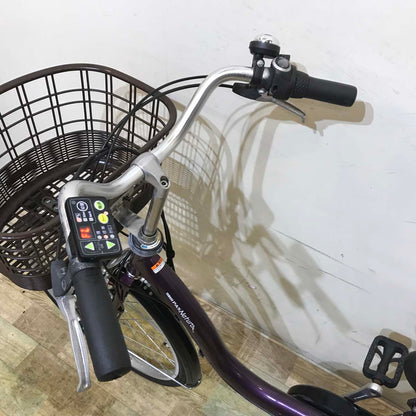 ヤマハ PAS ナチュラ S パープル 24インチ KD029【中古車】