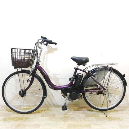 ヤマハ PAS ナチュラ S パープル 24インチ KD029【中古車】