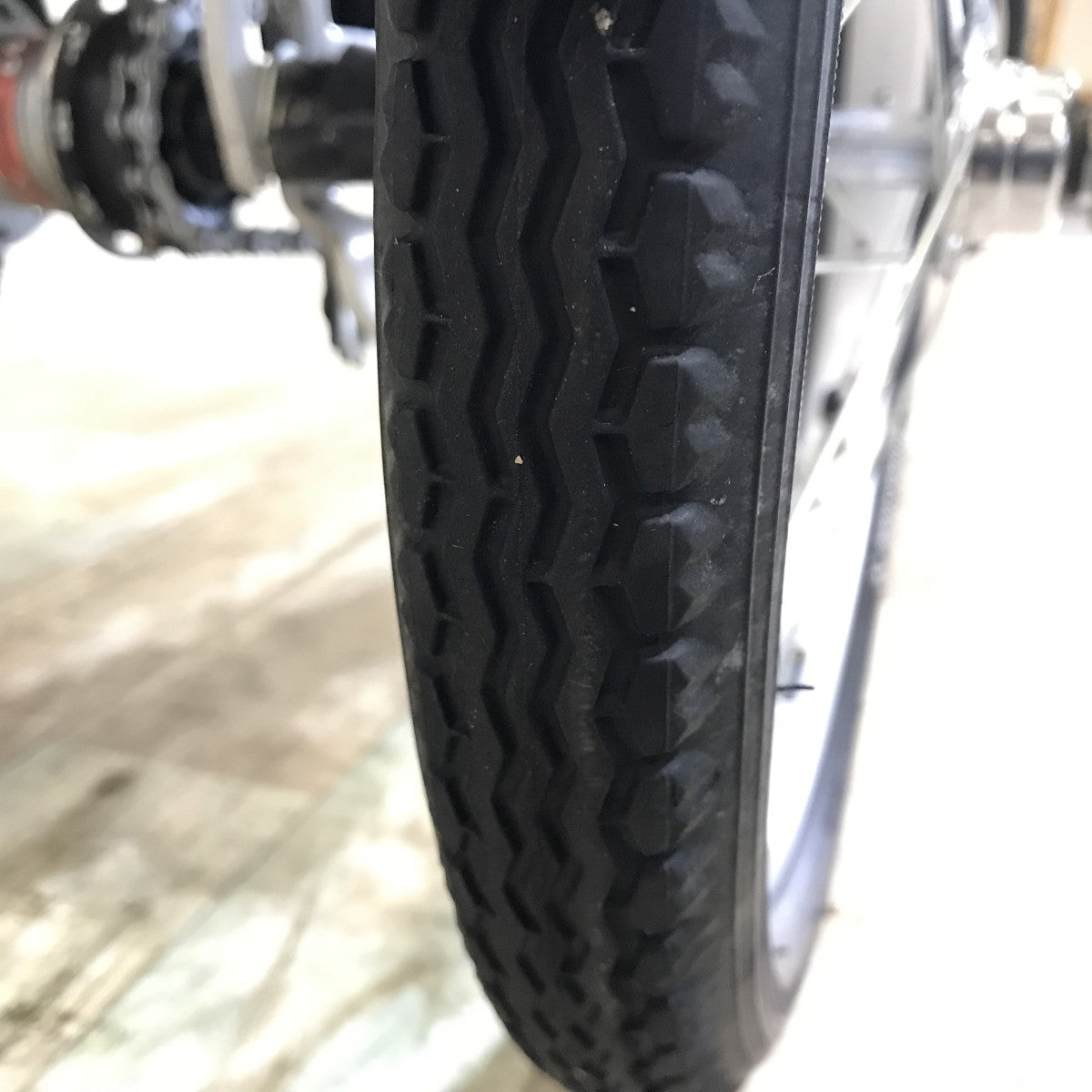 中古電動自転車 ブリヂストン ラクットワゴン グレー 20×16インチ KH117