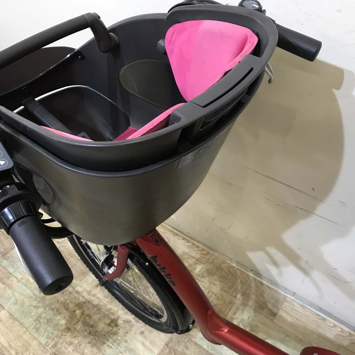 ブリヂストン bikke POLAR e ビッケ ポーラー イー レッド 20インチ KY060【中古車】
