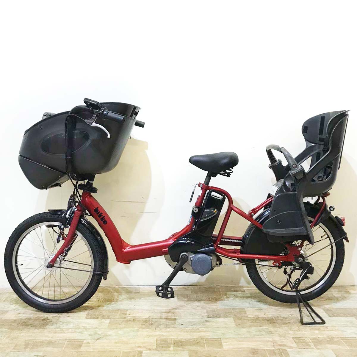 ブリヂストン bikke POLAR e ビッケ ポーラー イー レッド 20インチ KY060【中古車】