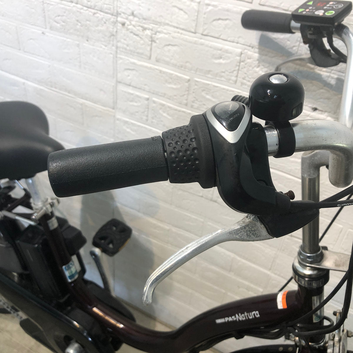 中古電動自転車 ヤマハ PAS ナチュラ XL スーパー ブラウン 26インチ YE067
