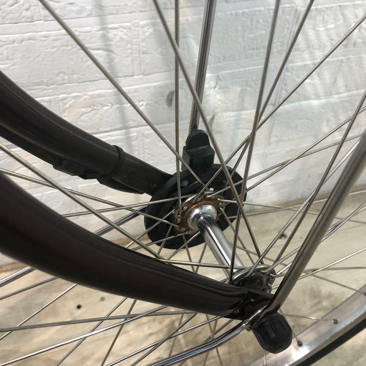 中古電動自転車 ヤマハ PAS ナチュラ XL スーパー ブラウン 26インチ YE067