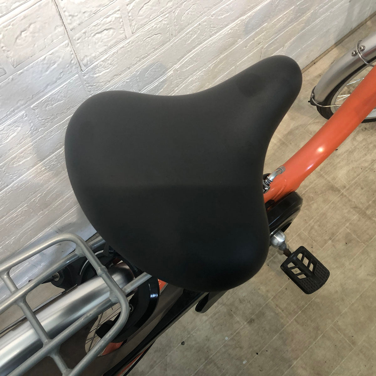 中古電動自転車 パナソニック ビビ L オレンジ 24インチ YE069
