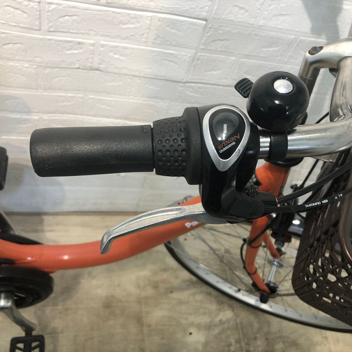 中古電動自転車 パナソニック ビビ L オレンジ 24インチ YE069