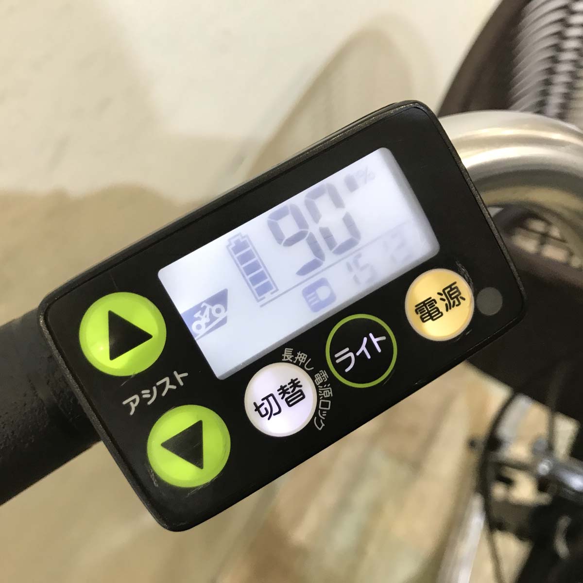 中古電動自転車 ヤマハ PAS ナチュラ M ネイビー 26インチ KD032