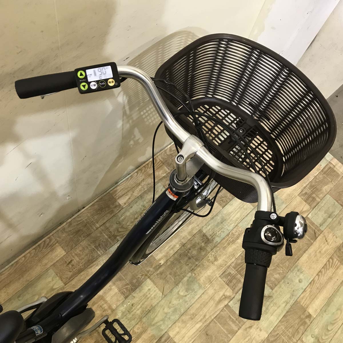 中古電動自転車 ヤマハ PAS ナチュラ M ネイビー 26インチ KD032