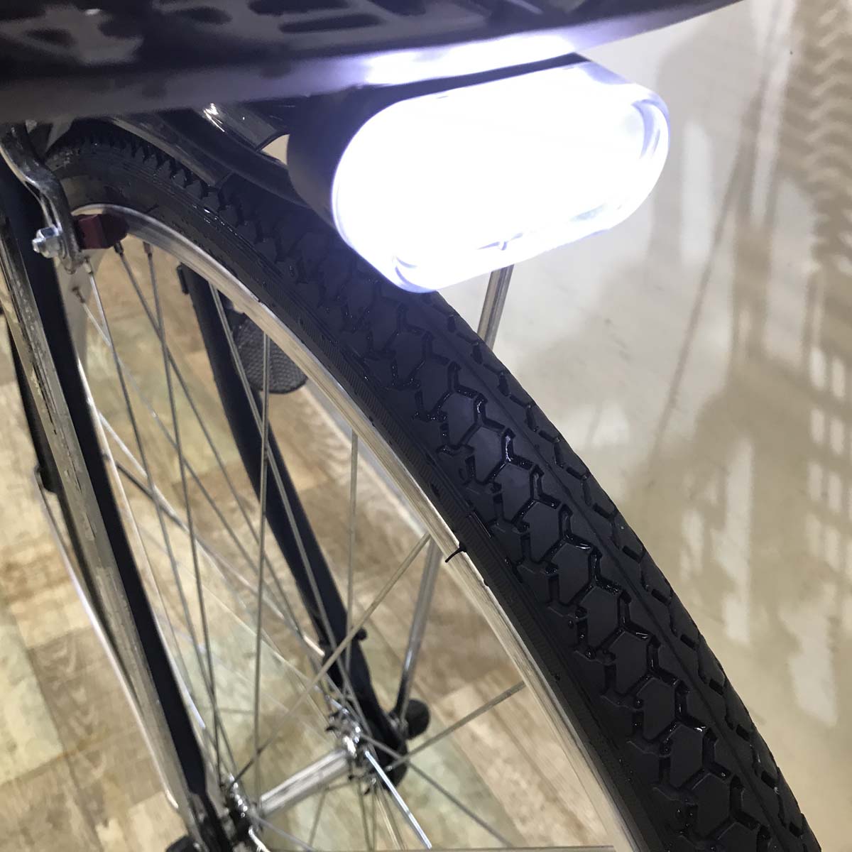 中古電動自転車 ヤマハ PAS ナチュラ M ネイビー 26インチ KD032