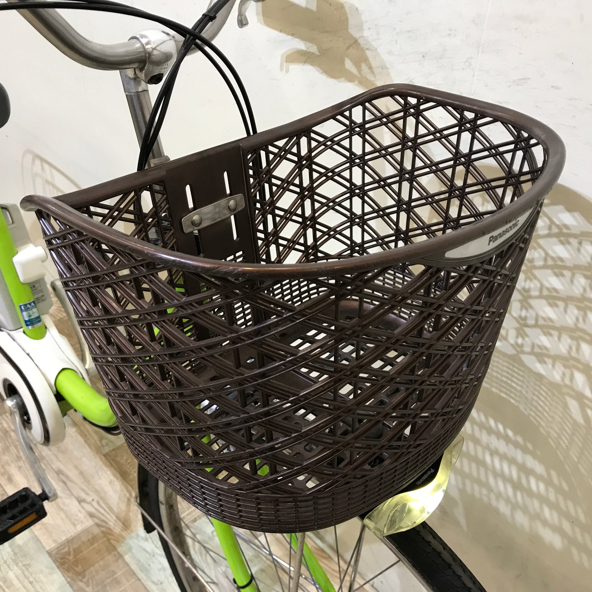 中古電動自転車 パナソニック ビビDX  グリーン 26インチ KH120