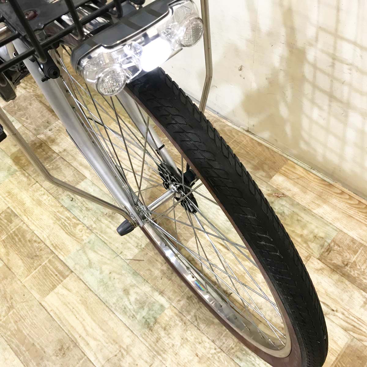 ヤマハ PAS GEAR U パス ギア ユー シルバー 26インチ KY063 【中古車】