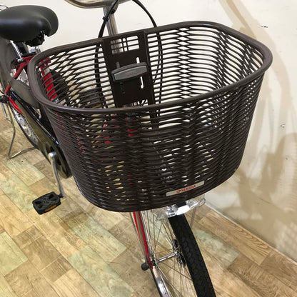 ヤマハ PAS ナチュラ L レッド 24インチ KD033【中古車】