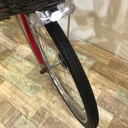 ヤマハ PAS ナチュラ L レッド 24インチ KD033【中古車】