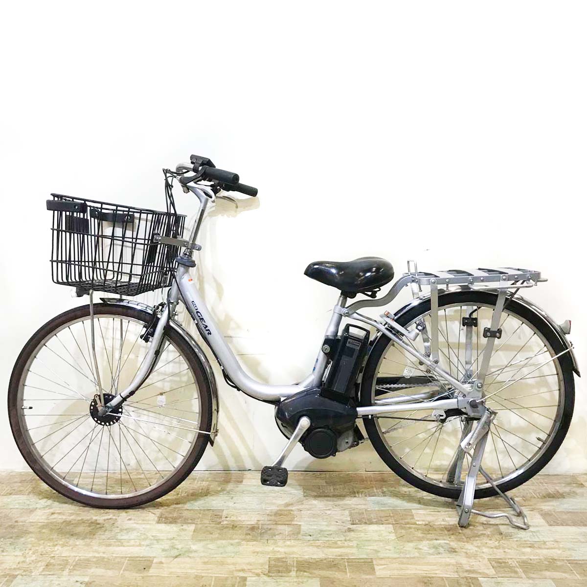 ヤマハ PAS GEAR U パス ギア ユー シルバー 26インチ KY063 【中古車】