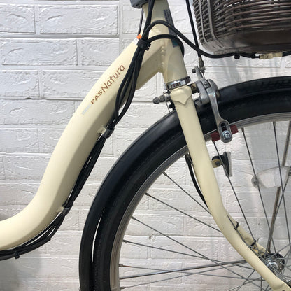 ヤマハ PAS ナチュラ M アイボリー 26インチ  YW115 【中古車】