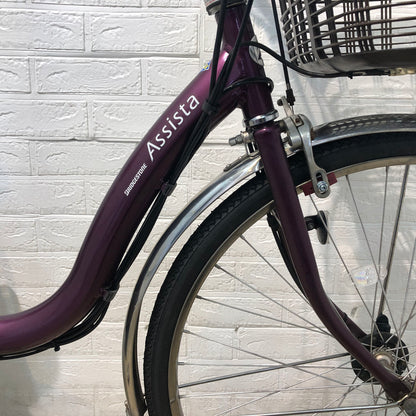 ブリヂストン アシスタ DX パープル 26インチ YW116 【中古車】