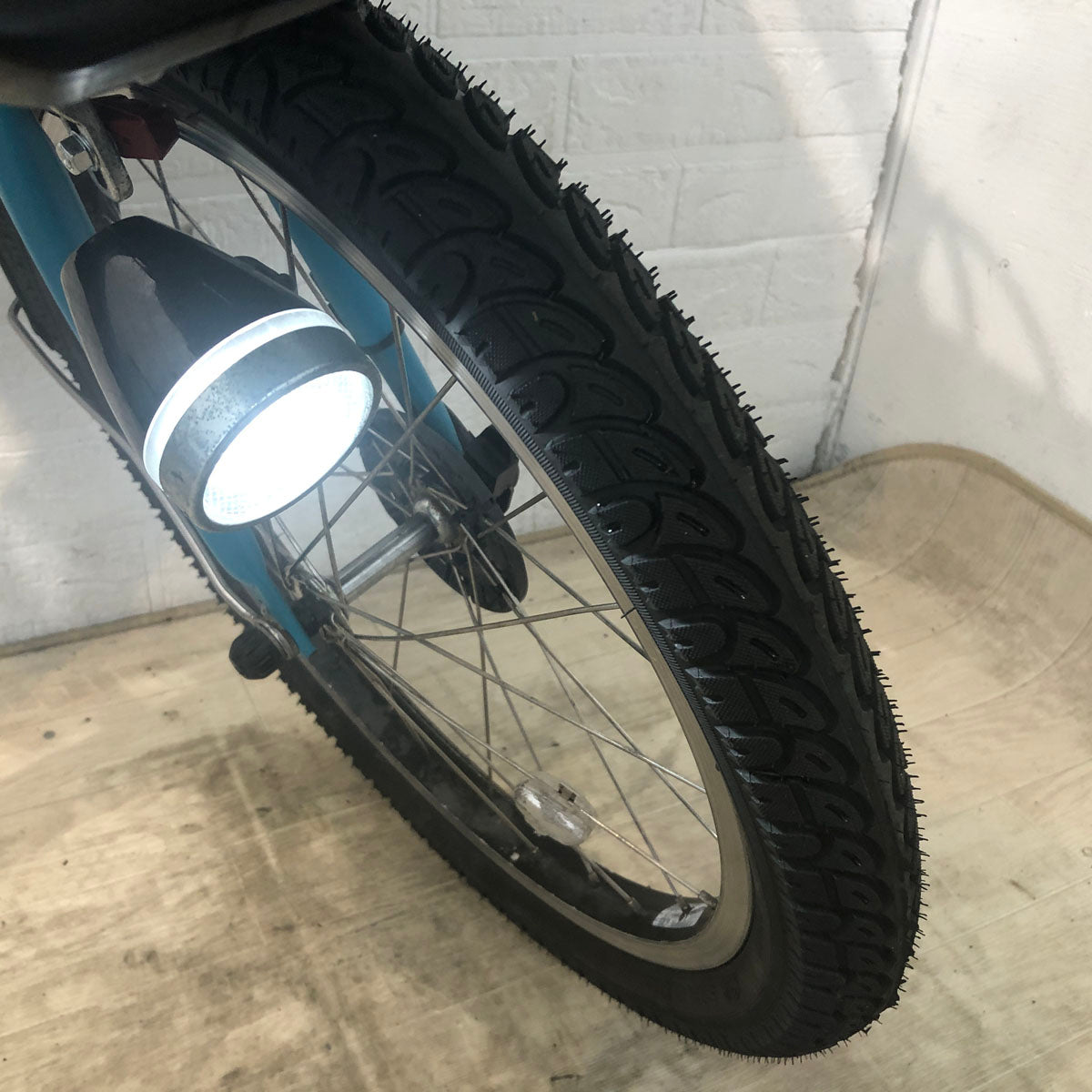 中古電動自転車 ブリヂストン アンジェリーノ プティット e ブルー 20
