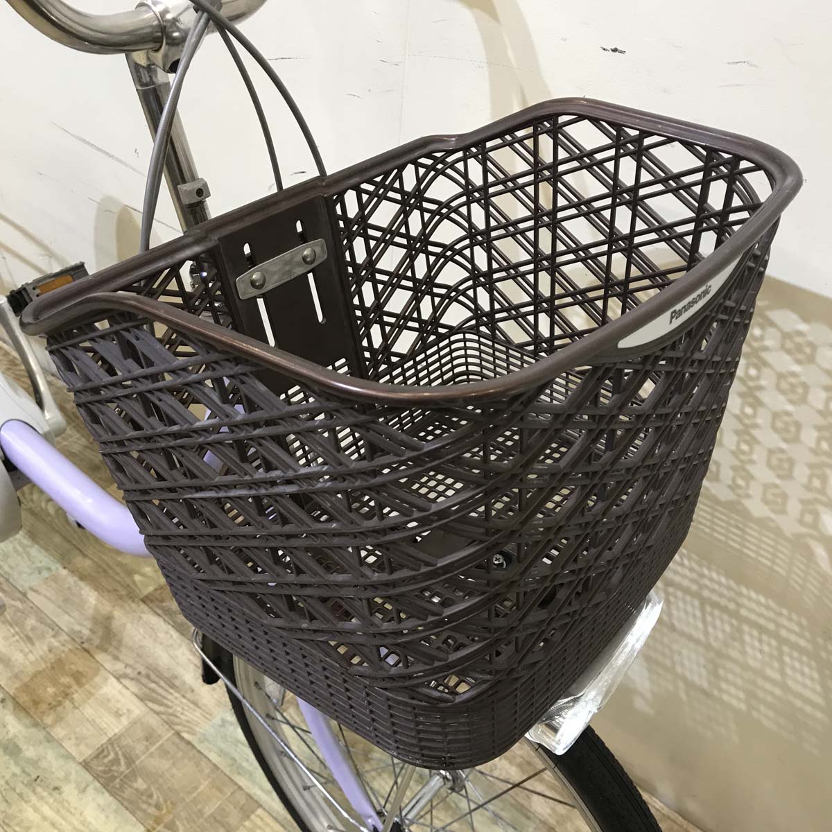 中古電動自転車 パナソニック ビビ SS 20 パープル 20インチ KD035