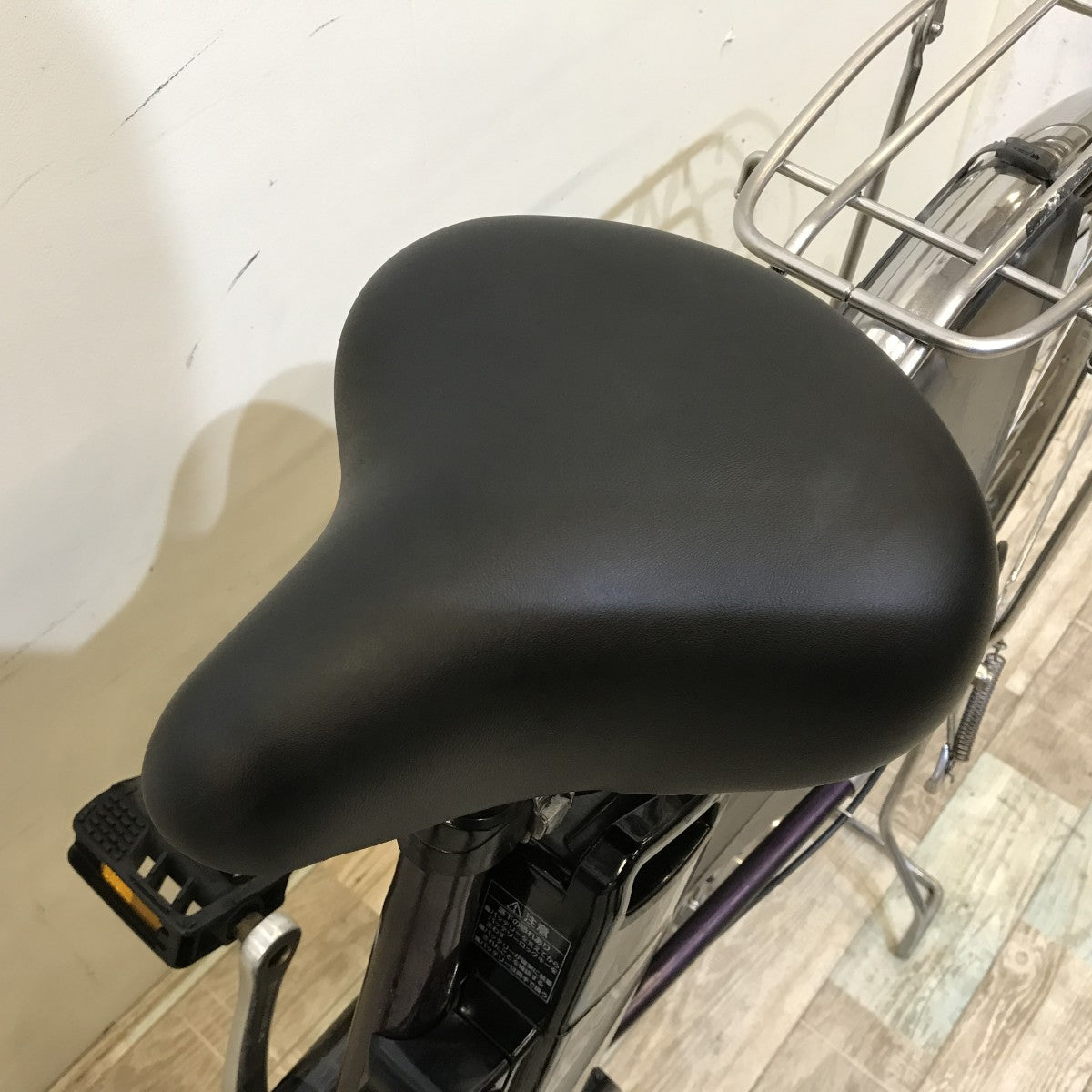 中古電動自転車 パナソニック ビビDX パープル 26インチ KH123