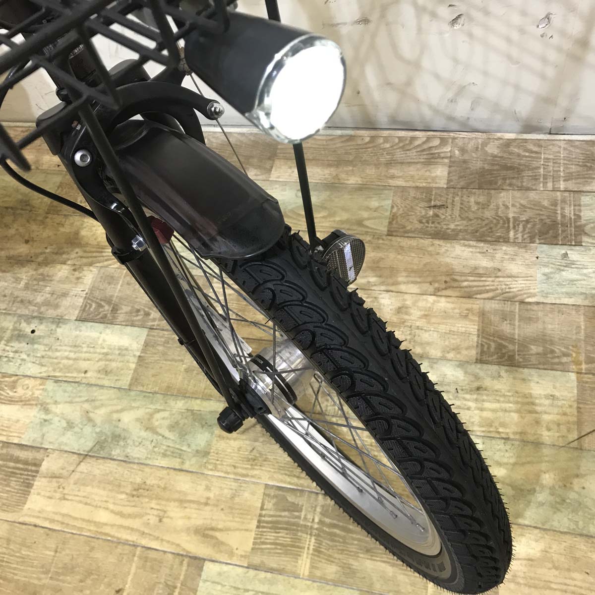 中古電動自転車 パナソニック グリッター ブラウン 20インチ KD036