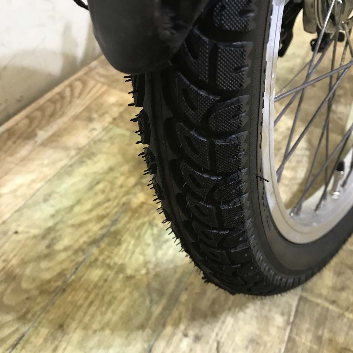 中古電動自転車 パナソニック グリッター ブラウン 20インチ KD036