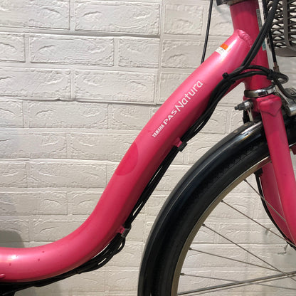 ヤマハ PAS ナチュラ L ピンク 26インチ YW118 【中古車】