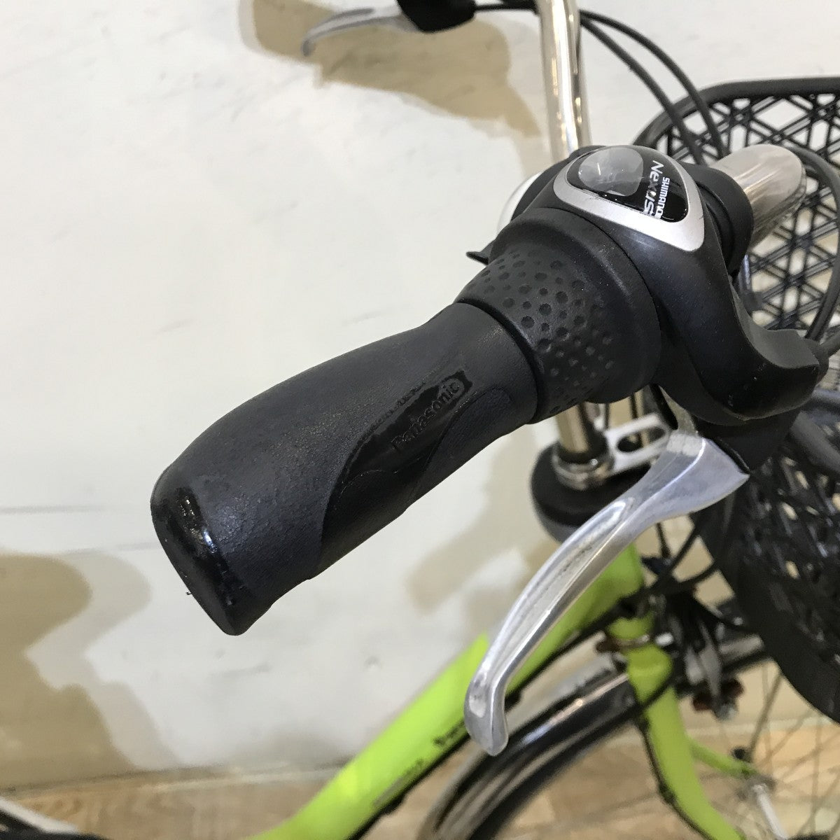 中古電動自転車 パナソニック ビビDX グリーン 26インチ KH124