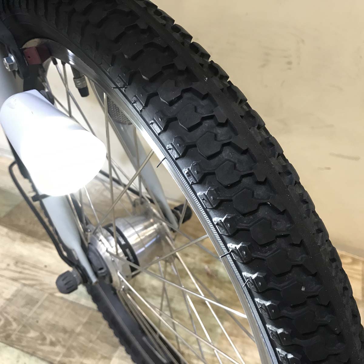 ブリヂストン bikke POLAR e ビッケ ポーラー イー グレー 20インチ KY066 【中古車】