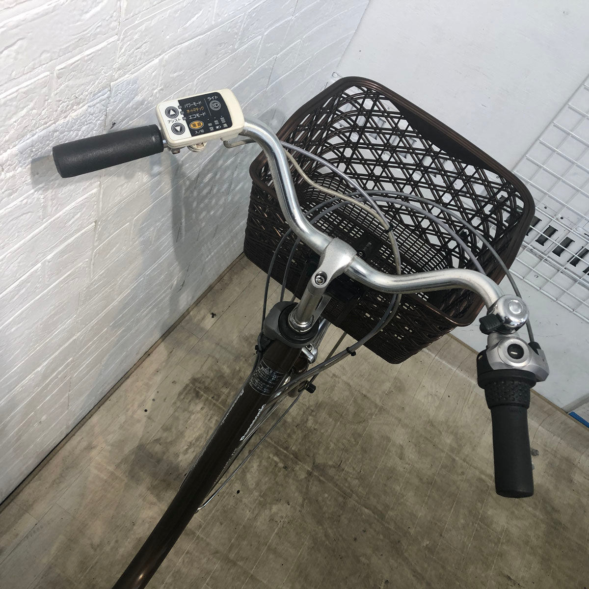 中古電動自転車 パナソニック ビビ DX ブラウン 26インチ YE073 