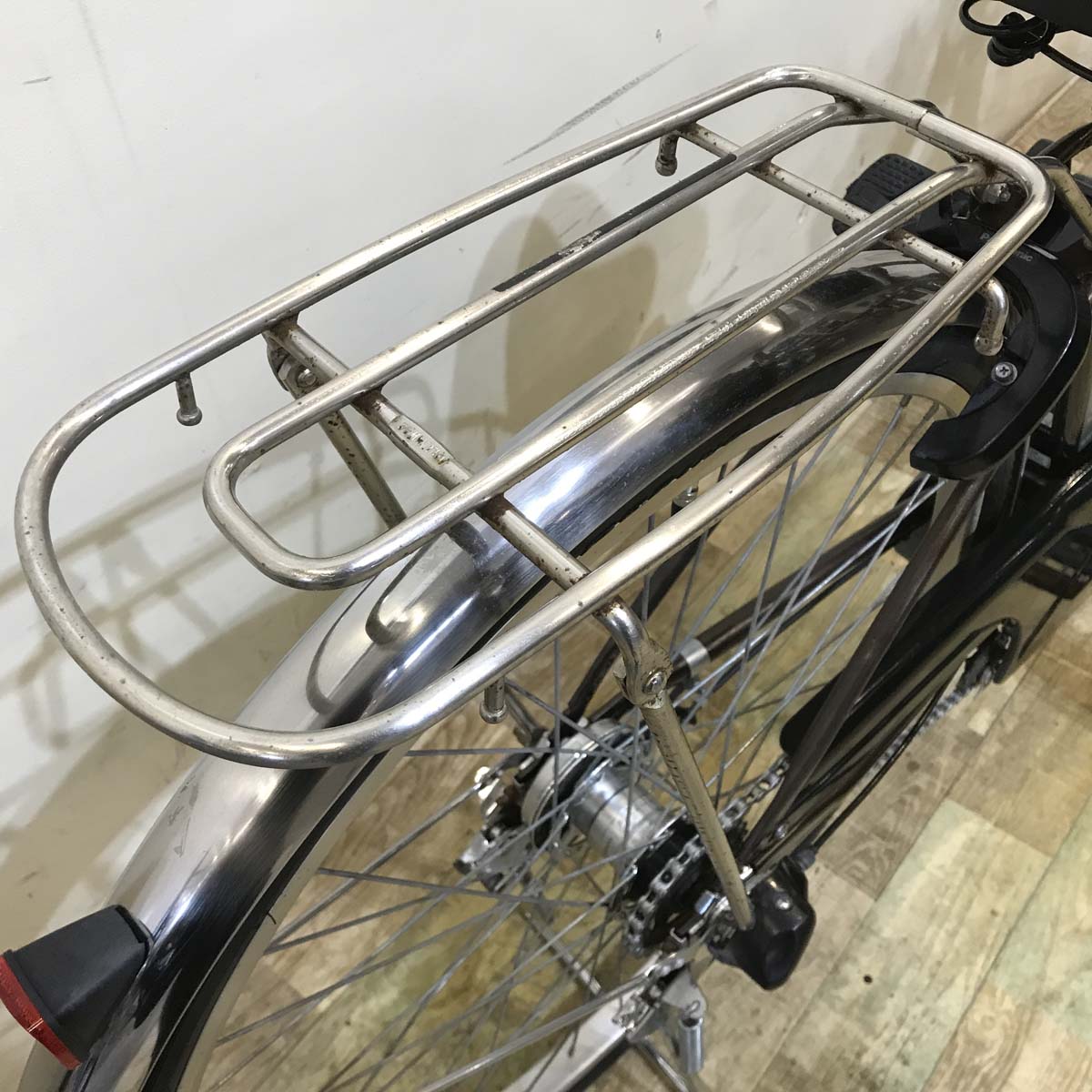 中古電動自転車 パナソニック ビビ TX ブラウン 26インチ KD037 