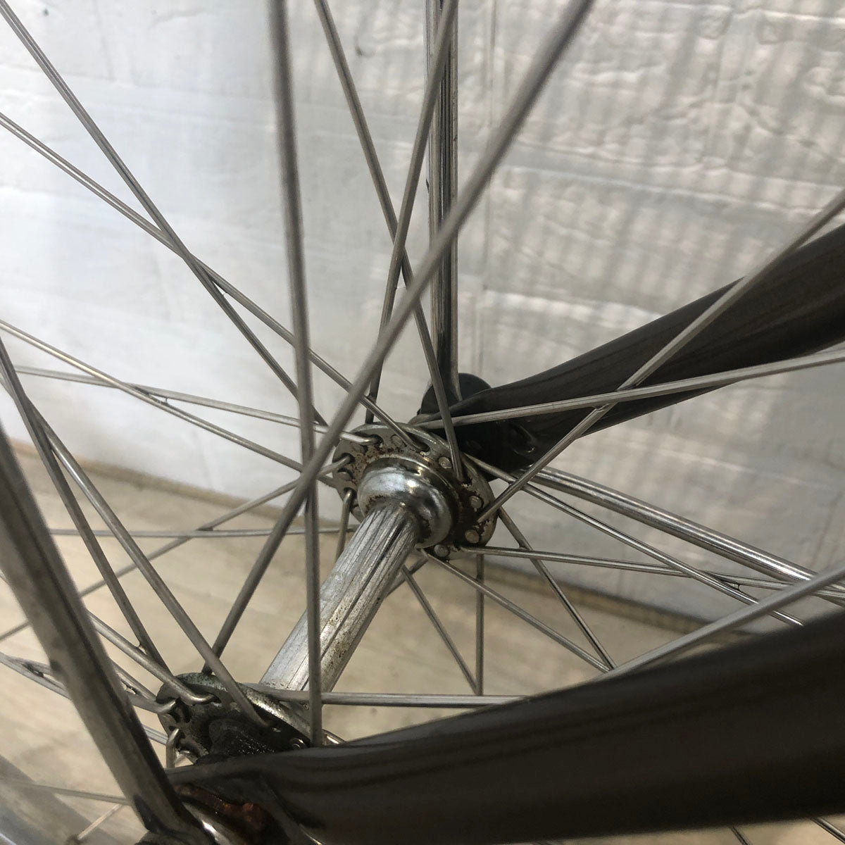 中古電動自転車 パナソニック ビビ DX ブラウン 26インチ YE073 