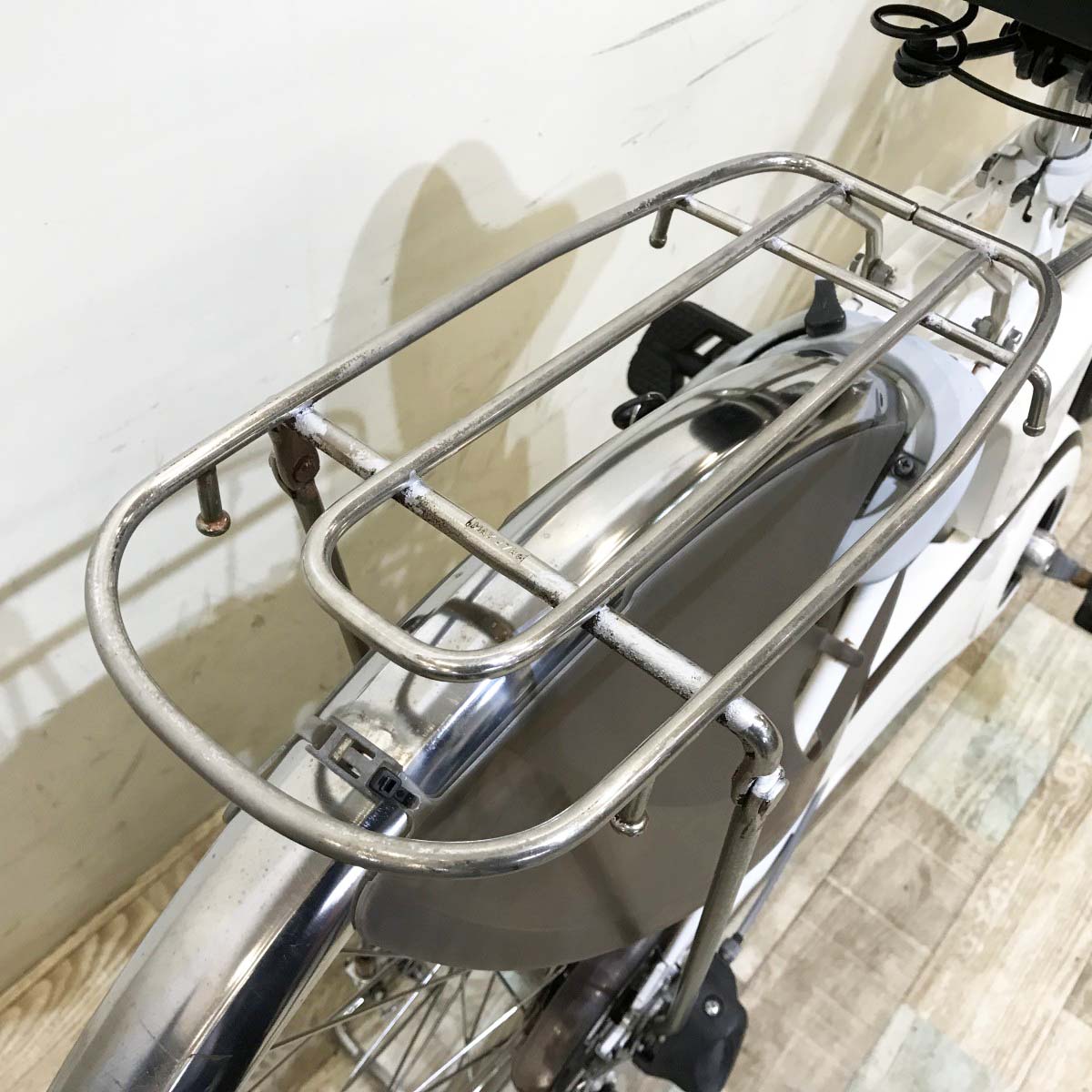中古電動自転車 パナソニック ビビDX ホワイト 24インチ KH125