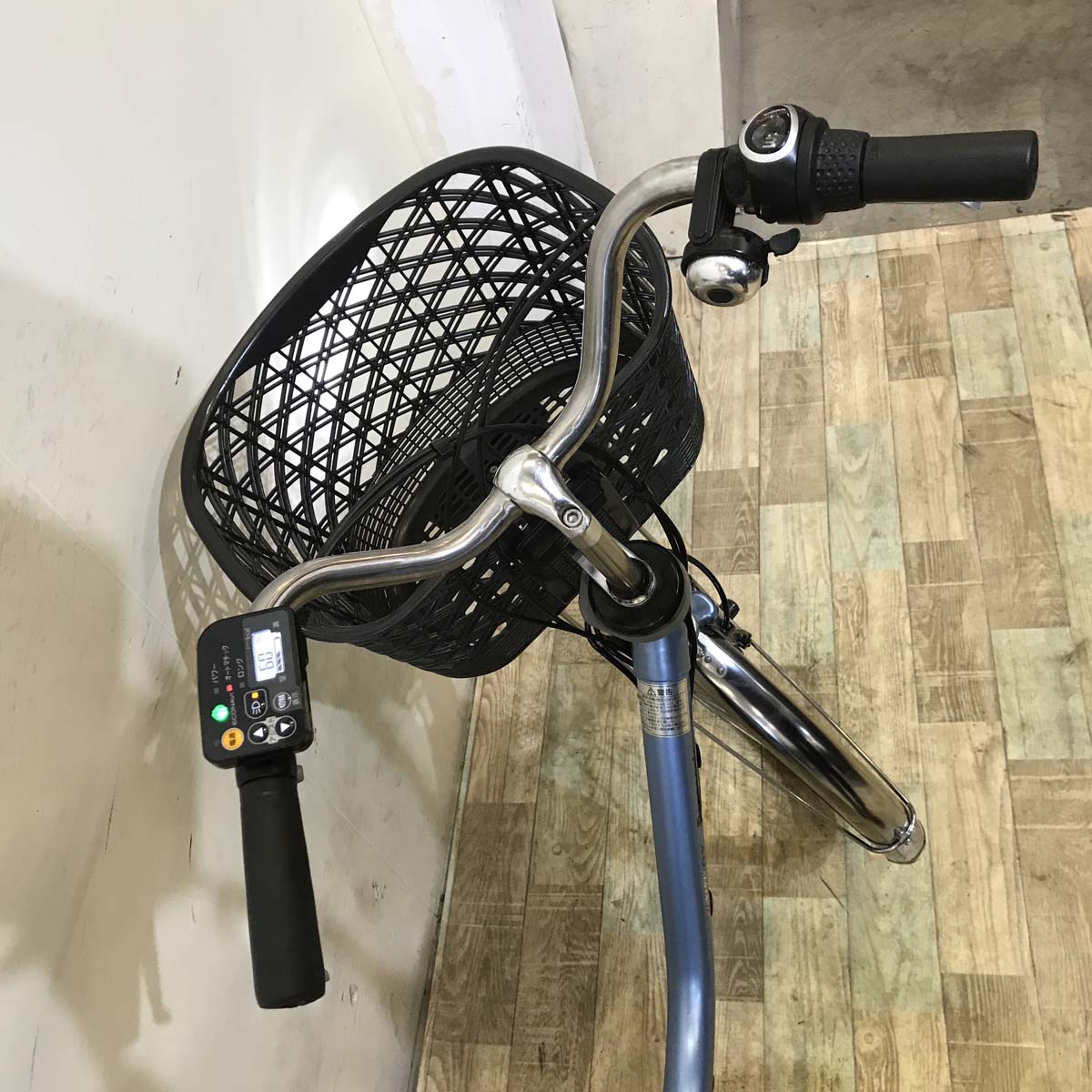 中古電動自転車 パナソニック ビビ DX ブルー 24インチ KD038