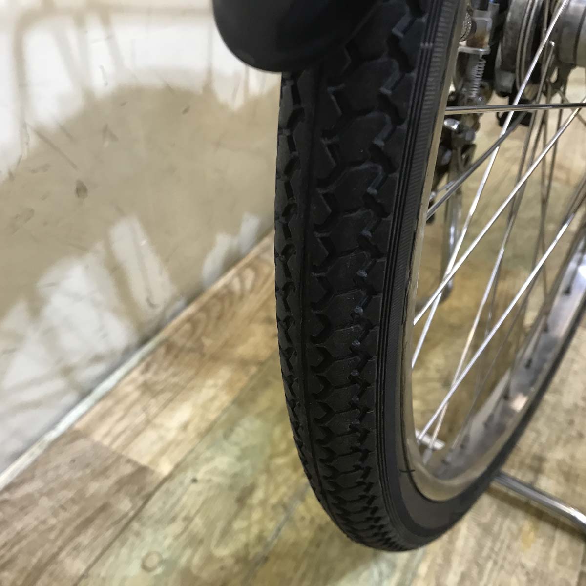 中古電動自転車 パナソニック ビビ DX ブルー 24インチ KD038