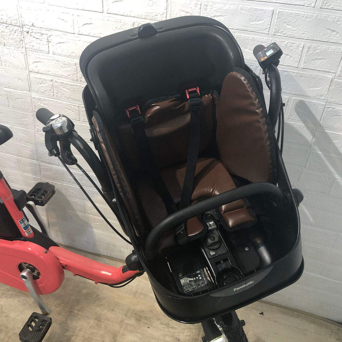中古電動自転車 パナソニック ギュット ミニ EX ピンク 20インチ YE074