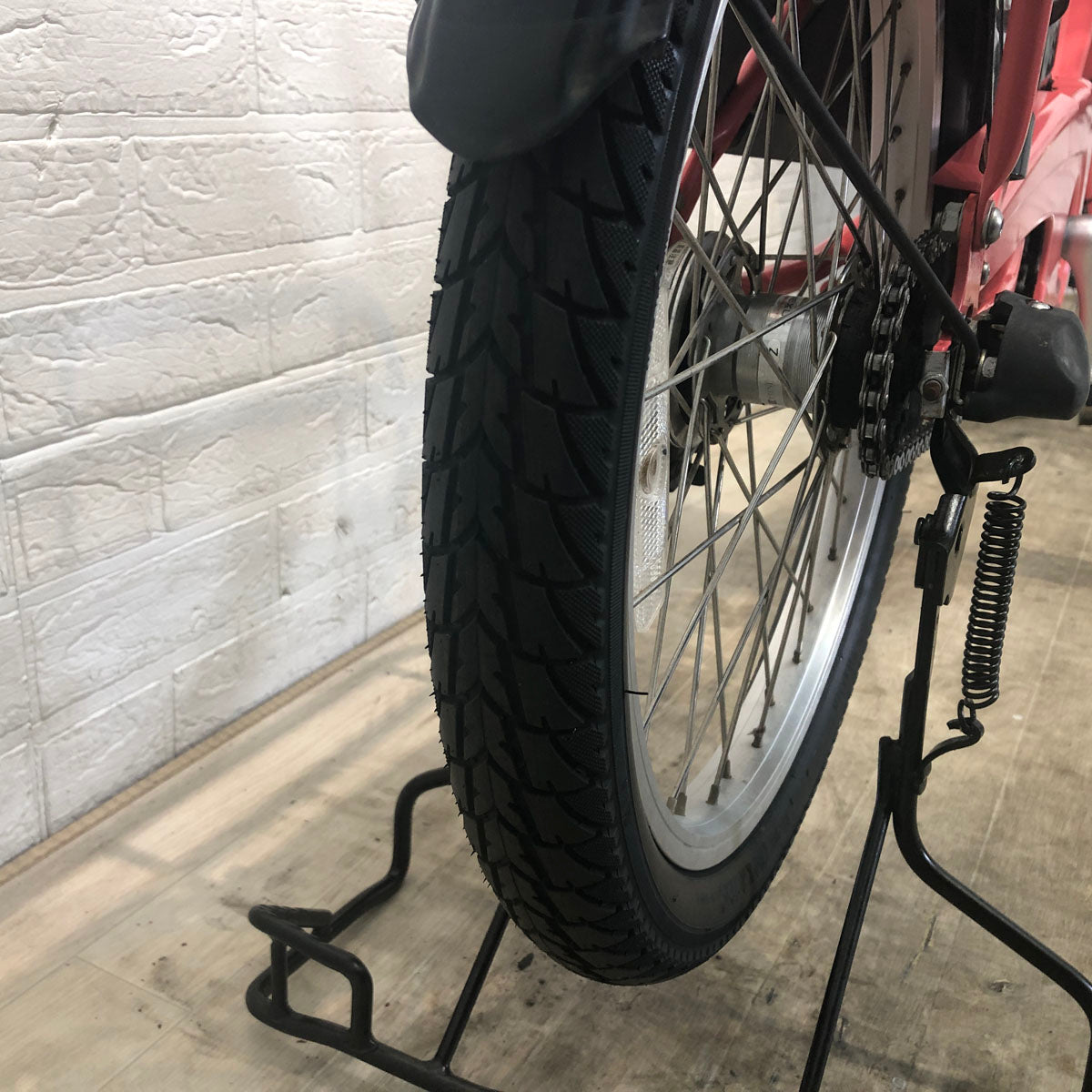 中古電動自転車 パナソニック ギュット ミニ EX ピンク 20インチ YE074