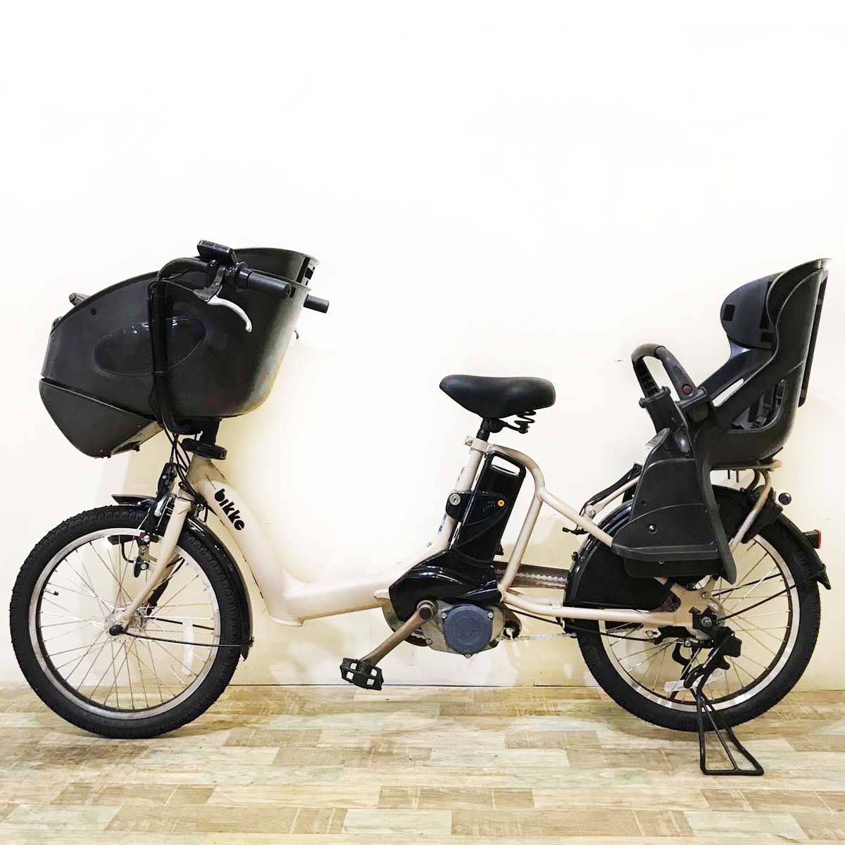 ブリヂストン bikke POLAR e ビッケ ポーラー イー ベージュ 20インチ KT146 【中古車】