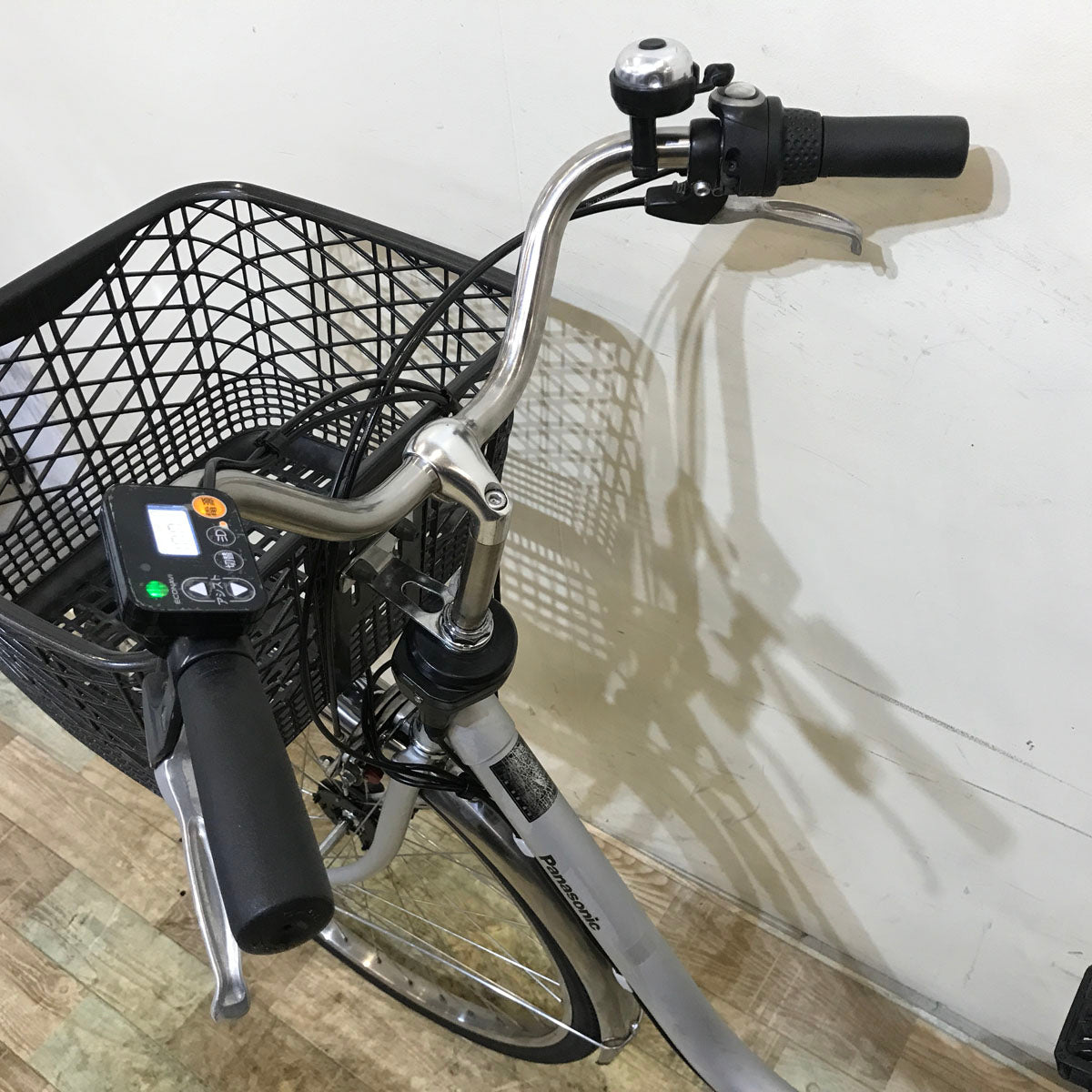 電動自転車 パナソニック ビビ DX シルバー 26インチ KY068 【中古車 