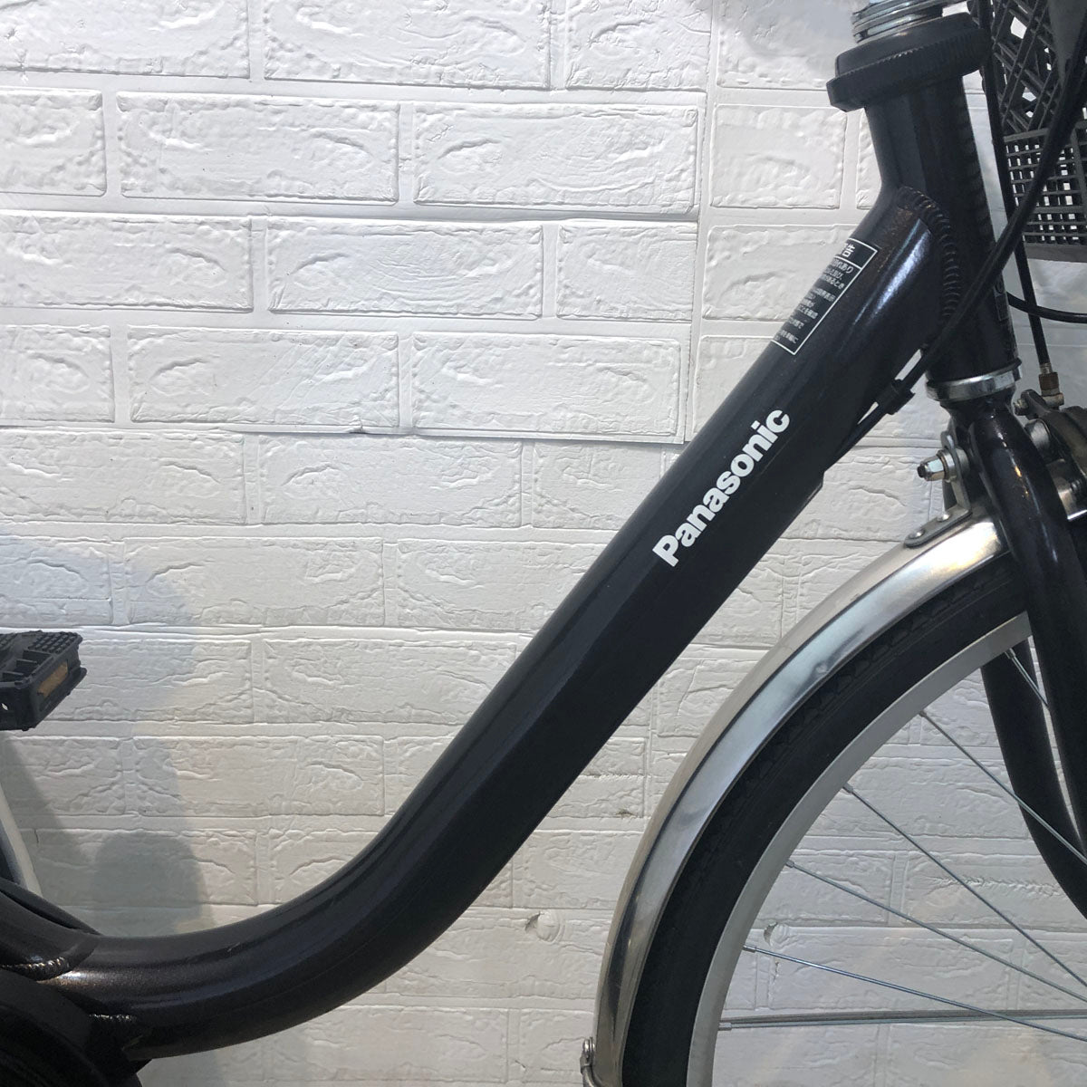 中古電動自転車 パナソニック ビビ YX ブラウン 26インチ YE075