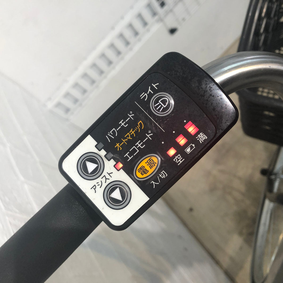 中古電動自転車 パナソニック ビビ YX ブラウン 26インチ YE075