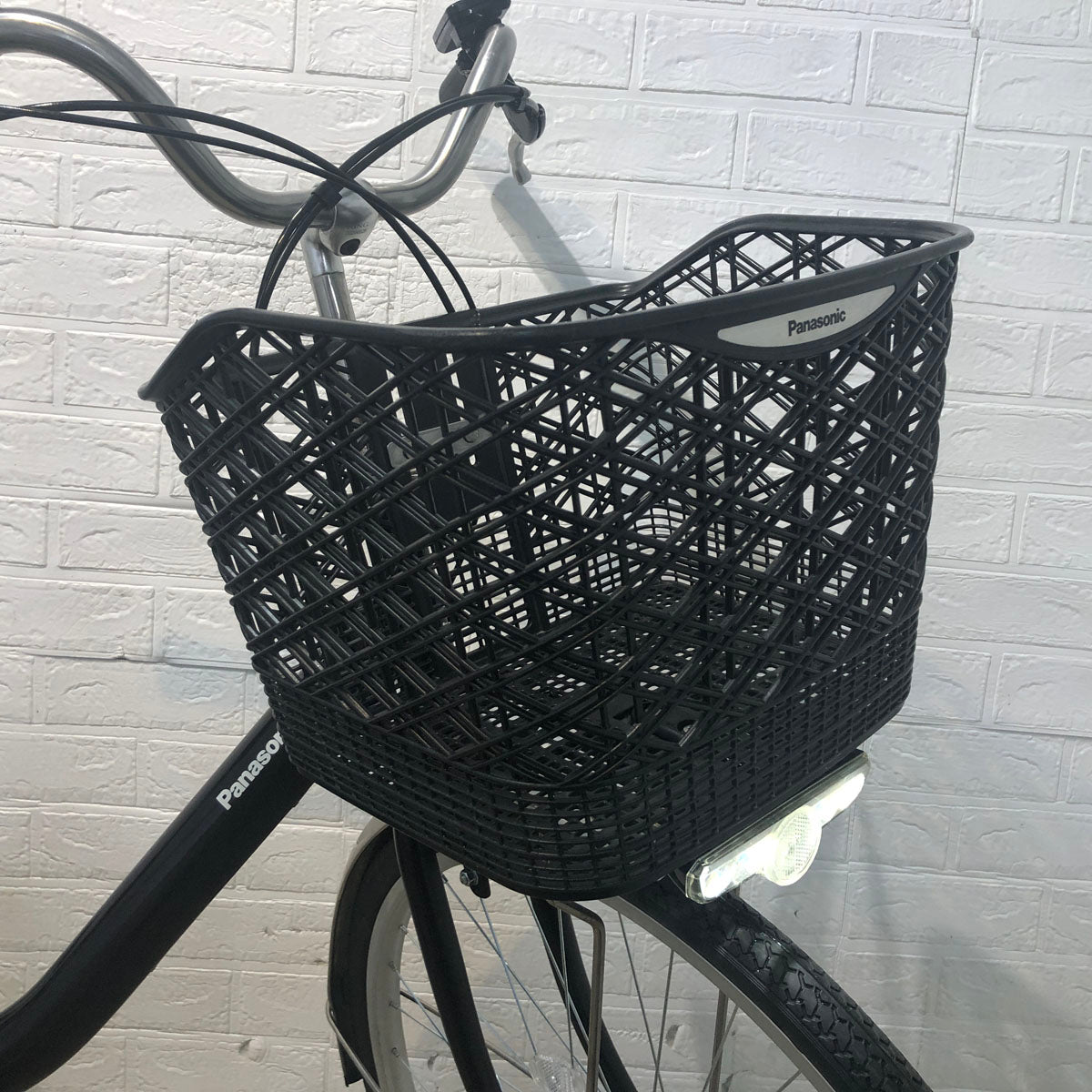 中古電動自転車 パナソニック ビビ YX ブラウン 26インチ YE075