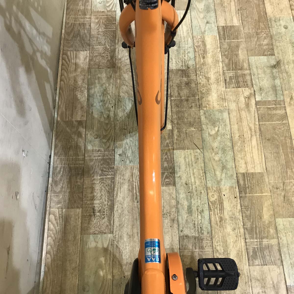 中古電動自転車 パナソニック ギュット クルーム R DX オレンジ 20インチ KD040