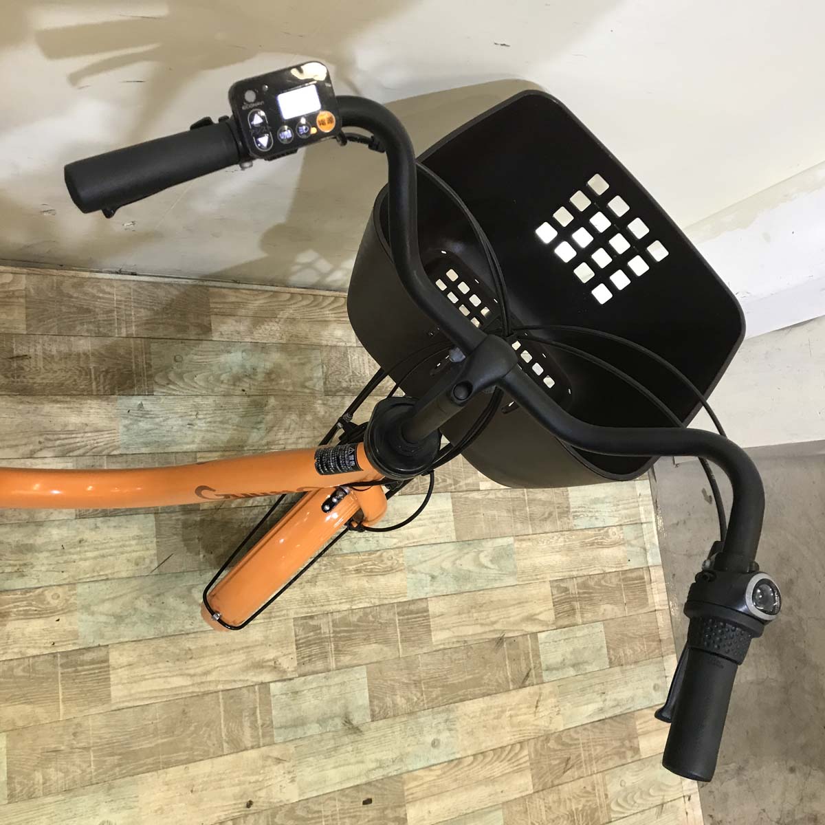 中古電動自転車 パナソニック ギュット クルーム R DX オレンジ 20インチ KD040
