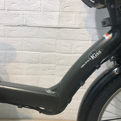 ヤマハ PAS Kiss mini  パス キッス ミニ カーキ 20インチ YE076【中古車】